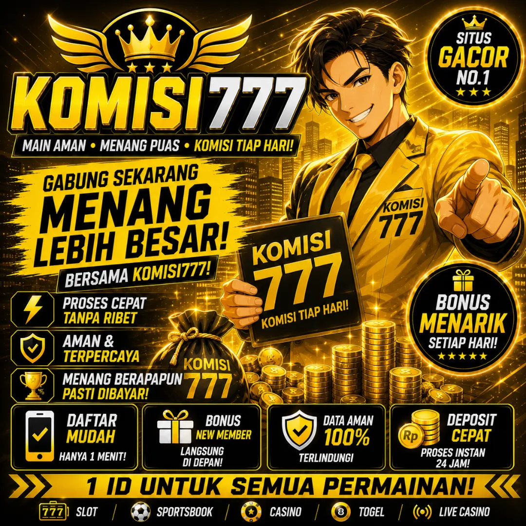 KOMISI777 Banner